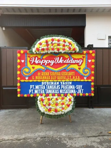 Papan Bunga Pernikahan peterongan
