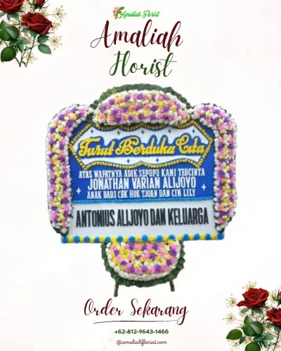 Papan Bunga Duka peterongan