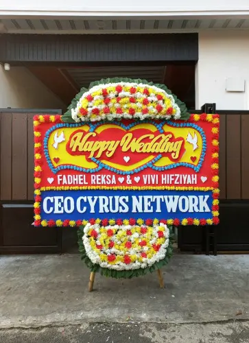 Papan Bunga Pernikahan peterongan