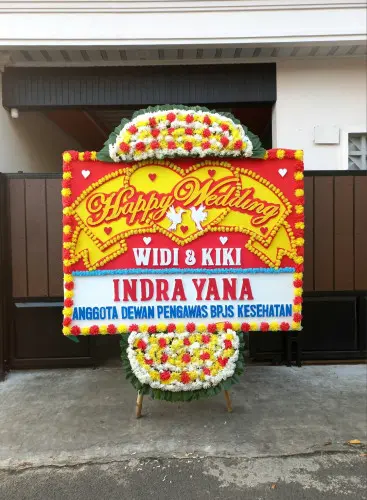 Papan Bunga Pernikahan peterongan